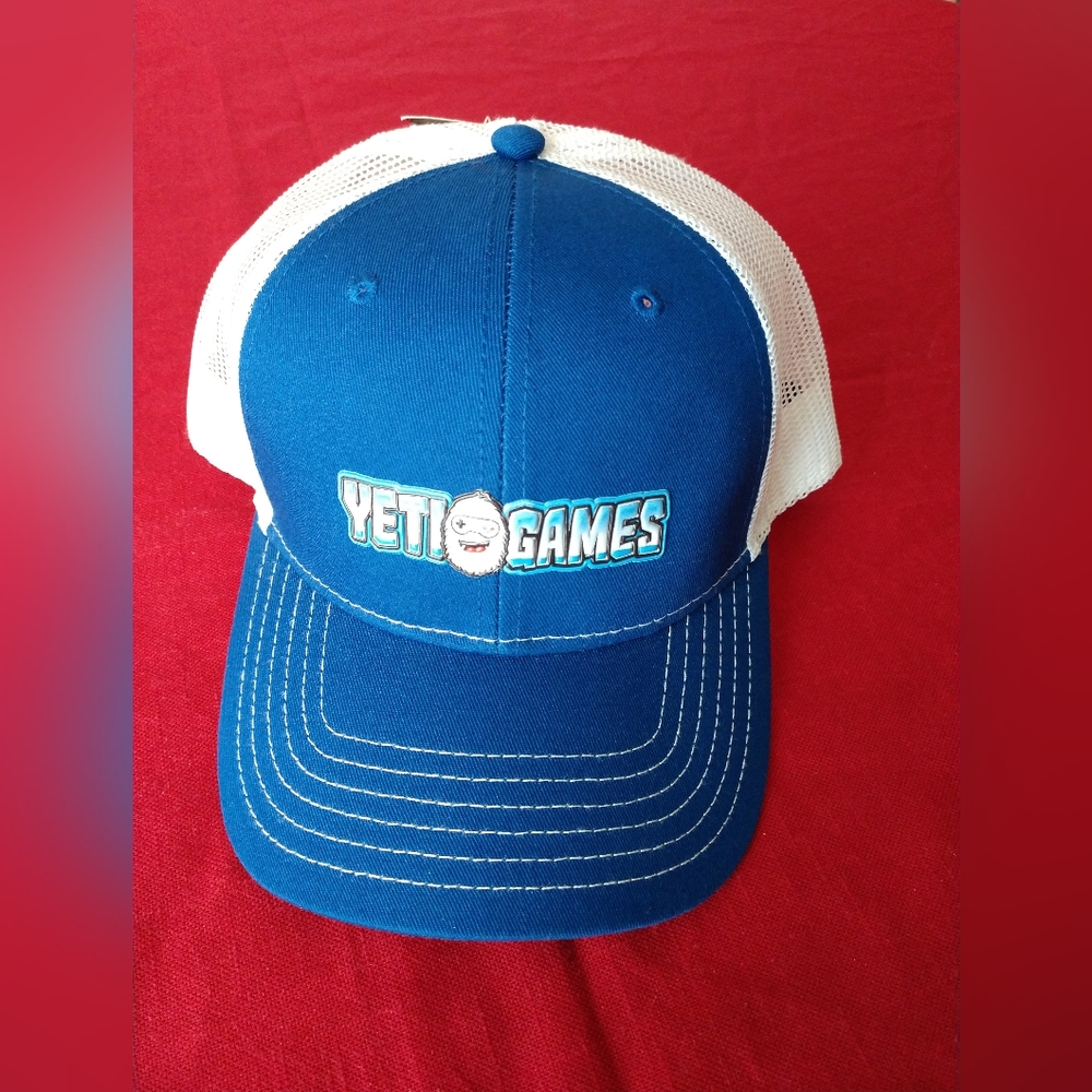 NEW Cap America YETI GAMES Hat Mesh Snapback OS Adjustable NWT
